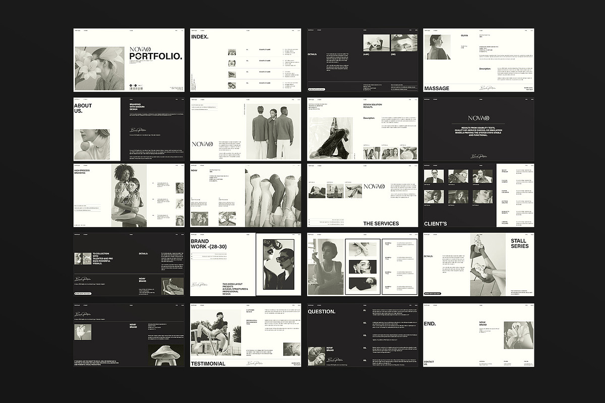 Portfolio Presentation Template, a Presentation Template by Laycraft Studio (Photo 9 of 9)