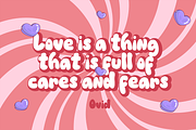 Love Miaw Display Font, a Handwritten Font by Authentic Studio (Thumbnail 5 of 7)