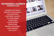 Testimonials Ultimate, a WordPress Template by WPICODE (Thumbnail 1 of 8)