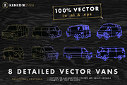 Salty Vans - Vector Vehicle pack 1, an Illustration by KENEDIK DESIGN STUDIO (Thumbnail 2 of 3)