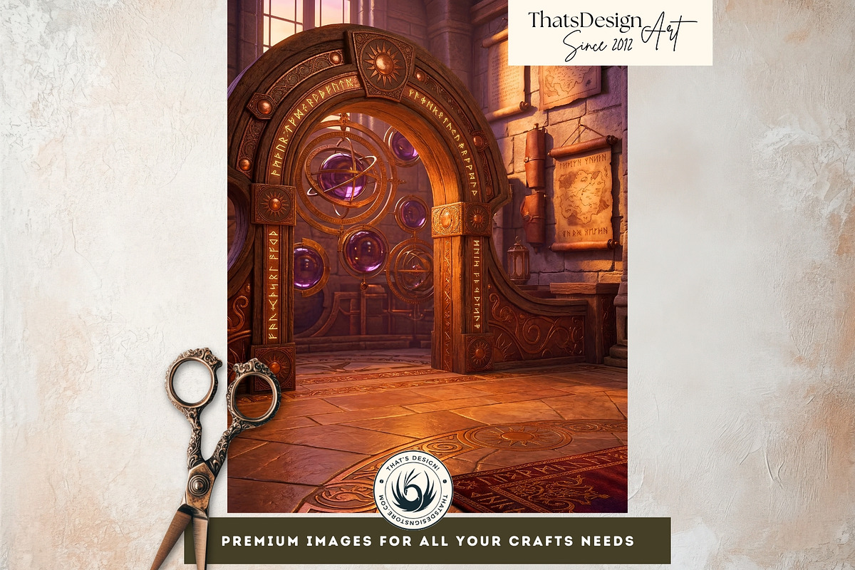 The Lantern Guild Backdrops, a Background Graphic by ThatsDesignArt (Photo 11 of 13)