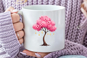 Dreaming Tree Watercolor Clipart, an Illustration by Craft Nest (Thumbnail 6 of 8)