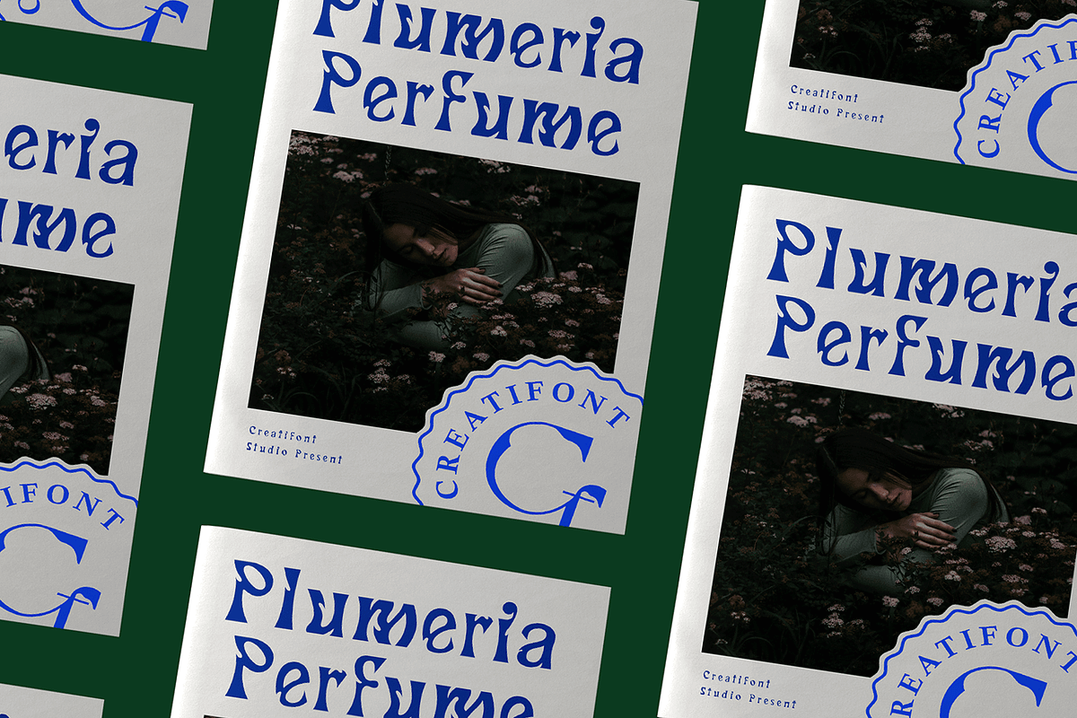 CF Kataleya - Art Nouveau Display, a Sans Serif Font by Indotype Foundry (Photo 7 of 10)
