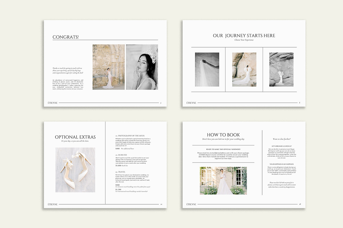 Minimal | Photo Price Guide Canva, a Templates & Theme by Studio Leelou (Photo 7 of 9)