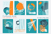 Art collage vector collection, a Pattern Graphic by Kate Art (Thumbnail 12 of 18)
