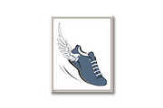 Sports shoes for running, an Outline Icon by RODINA (Thumbnail 2 of 3)