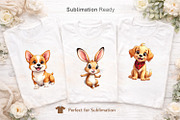 Watercolor Winter Animal Clipart, an Animal Illustration by Artnoy (Thumbnail 7 of 8)