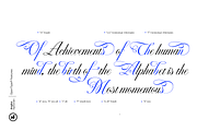 Anglez Script, a Script Font by Hurufatfont (Thumbnail 9 of 10)
