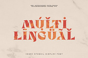VEQAY Typeface, a Serif Font by alit design (Thumbnail 12 of 15)