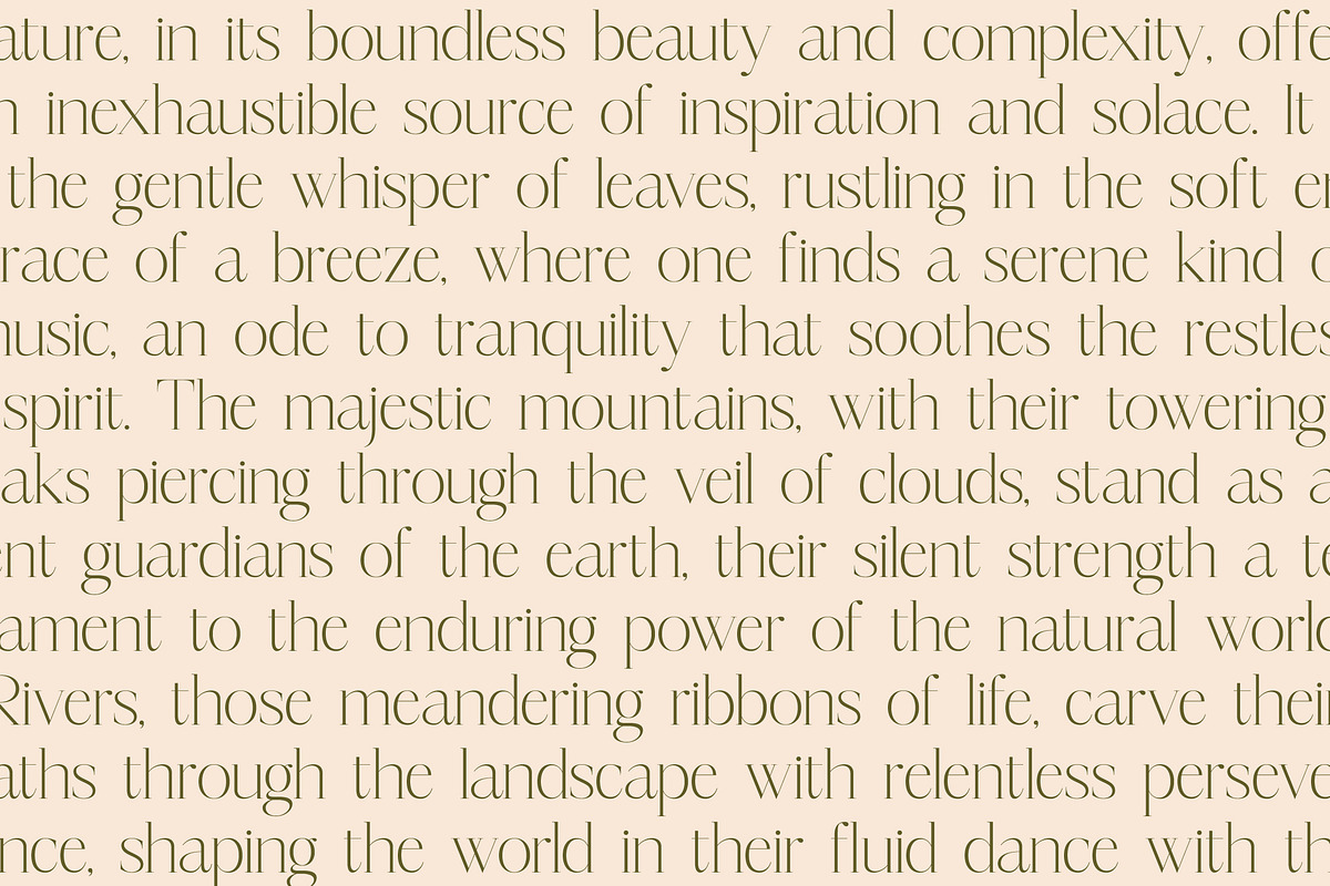 Mosbian Modern Serif Font, a Serif Font by Letterena Studios (Photo 7 of 15)