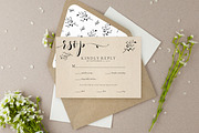 Wedding RSVP Card Template, Sophie, an Invitation Template by Alice Bluefox (Thumbnail 4 of 8)