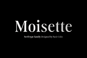 Moisette - 14 Fonts, a Serif Font by Nasir Udin (Thumbnail 1 of 14)