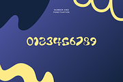 Kergo Groovy Display Font Bold Retro, a Handwritten Font by ArtiXLabs (Thumbnail 7 of 9)