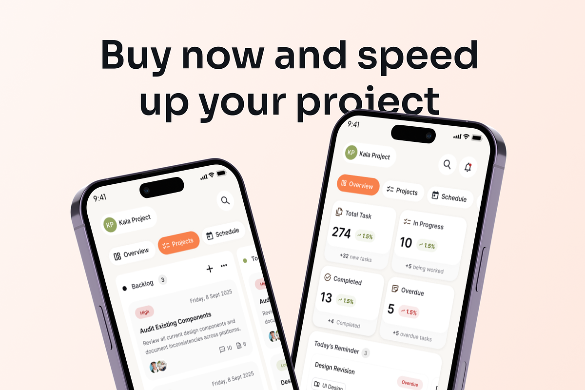 Workio - SAAS Project Management App, an UI Kit Template by Agensip Design Agency (Photo 10 of 10)