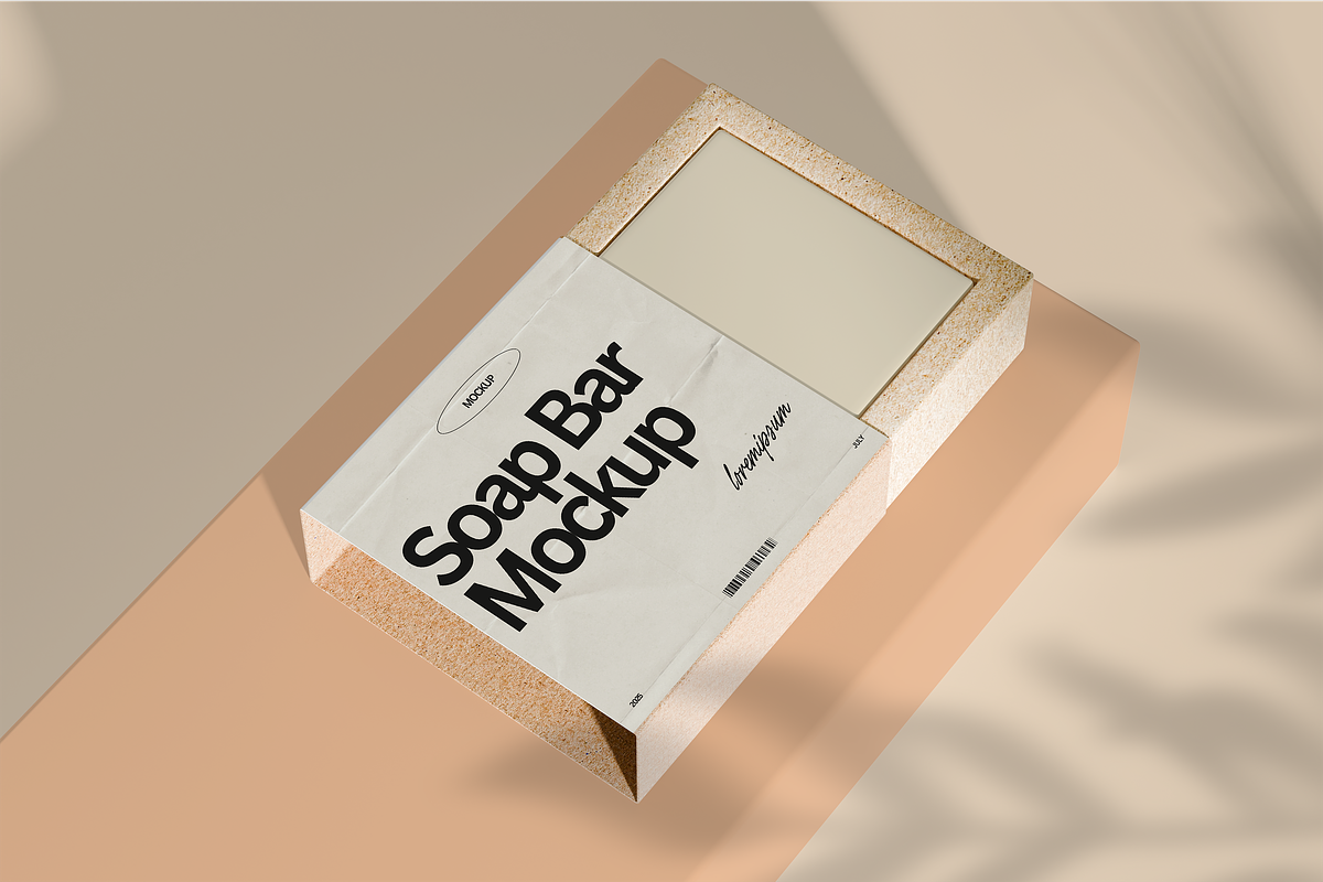 Soap Bar Mockup, a Packaging Mockup by xavier_studio (Photo 4 of 5)