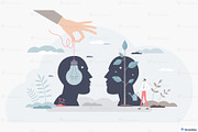 Office Life Vector Illustration Set, a Work Illustration by VectorMine (Thumbnail 8 of 16)