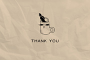 Coffee Break | Graphic collection, an Illustration by katieromanoff_art (Thumbnail 9 of 9)