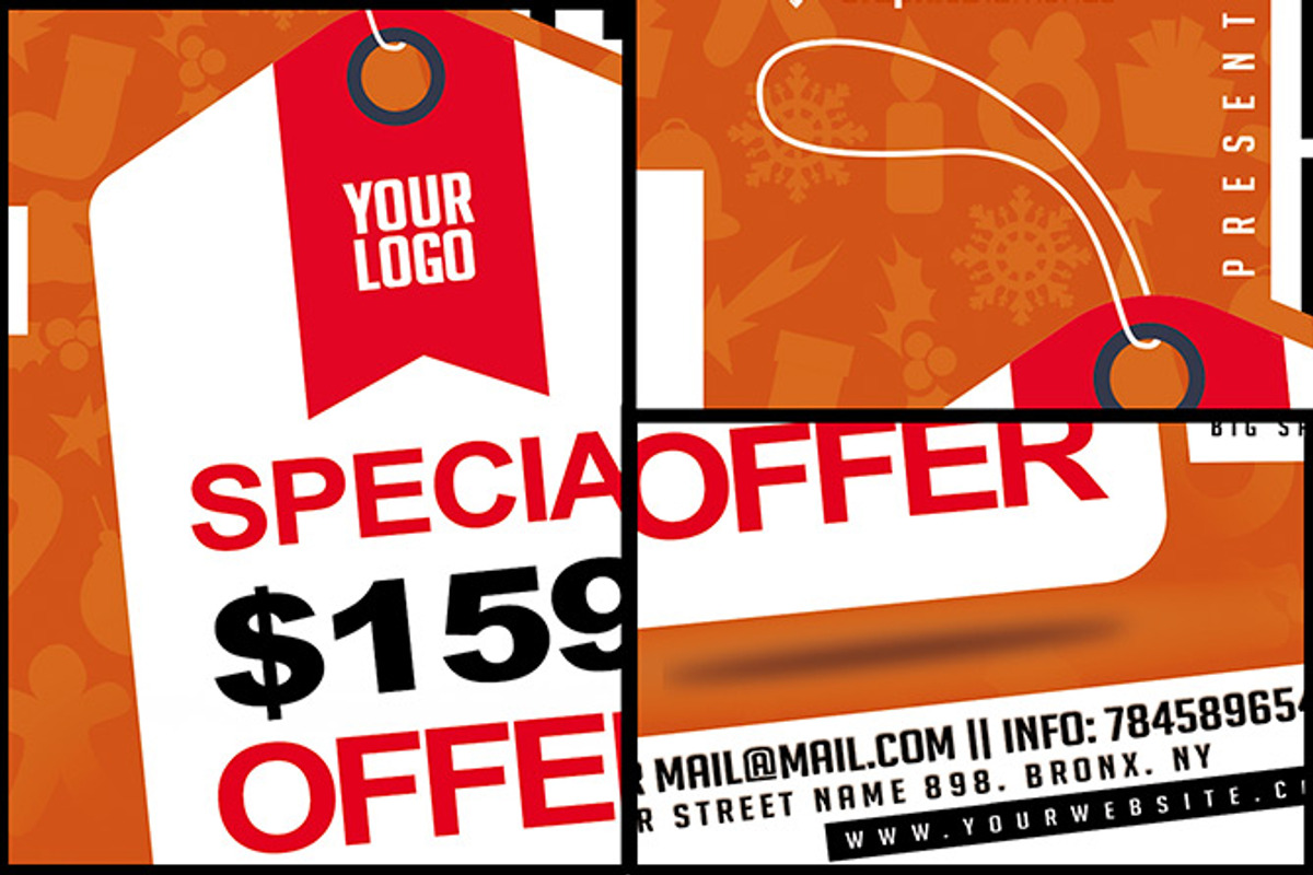 Black Friday Offer Flyer PSD, a Flyer Template by GraphicDiamonds (Photo 3 of 4)