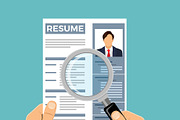 Job Vacancy Employment and Hiring, a Person Illustration by TAlex (Thumbnail 3 of 7)