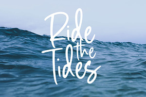 Seaside - Modern Handwritten Font