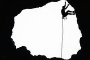 Mountain Climber Silhouette Set, an Illustration by Amazin_art (Thumbnail 8 of 21)