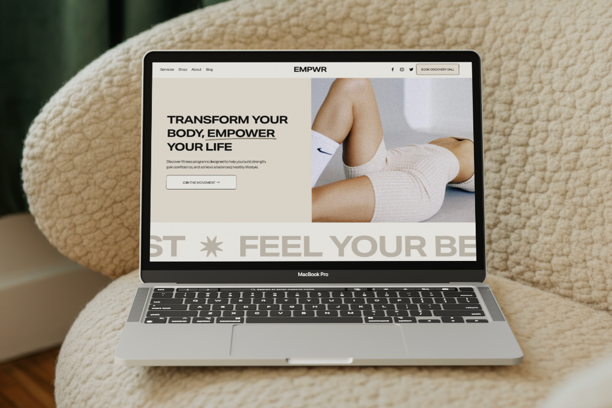 Squarespace Template for Coach, a Squarespace Template by Soul Mission Studio (Photo 7 of 10)
