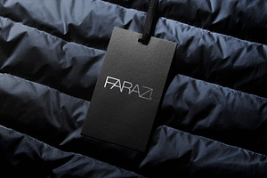 Logo Mockup Label Tag On Jacket