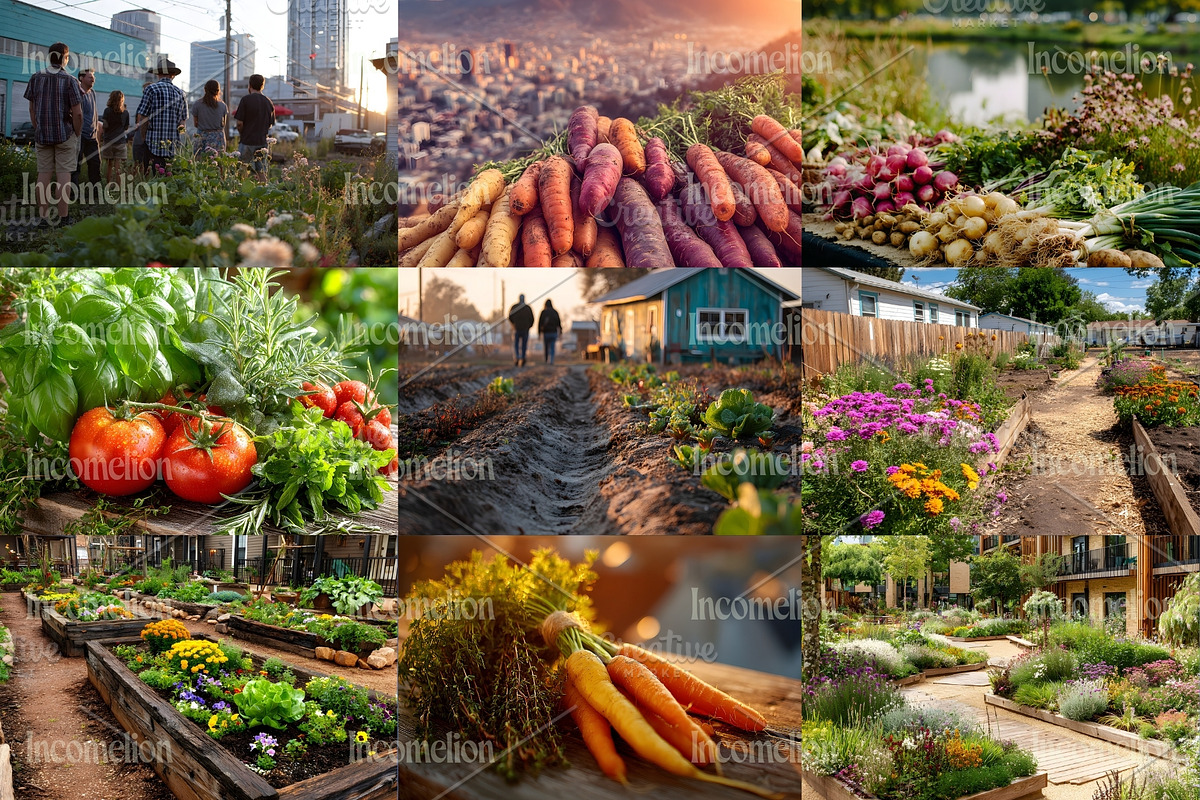 90 Community Garden Stock Photos, a Nature Photo by Incomelion (Photo 4 of 17)