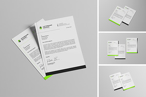 High Quality Letterhead Mockup