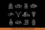 Western Line Art Illustrations, an Illustration by cd-design.co (Thumbnail 2 of 7)