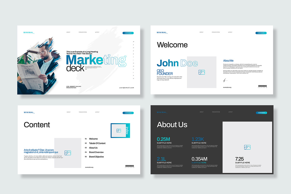 Marketing Deck Presentation Design, a Presentation Template by MightyDesign (Photo 2 of 8)