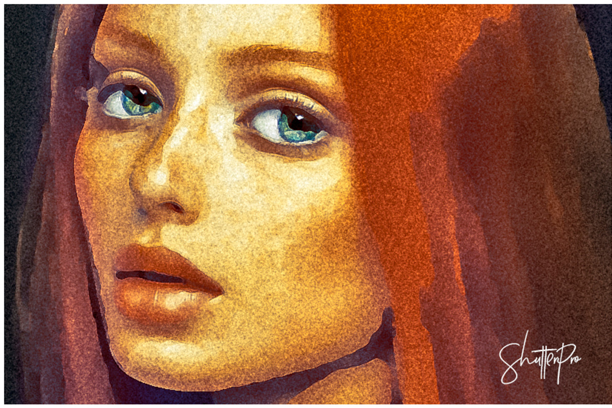 Lovely Watercolor Effect Actions PS, an Action Add-On by ShutterPro (Photo 16 of 71)