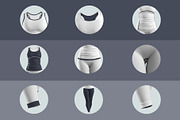 6 Mockups Tank Top and Leggings, a Shirt Mockup by Grow Design Craft Studio (Thumbnail 3 of 6)
