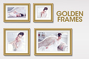 Golden Frames Set (8 frames), an Object Graphic by graystudio (Thumbnail 1 of 13)
