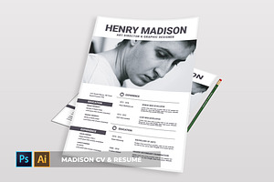 Madison CV & Resume