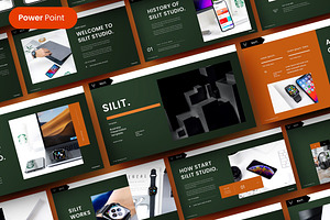 Silit – Business PowerPoint Template, a Presentation Template by Dens Creative Studio