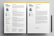 Resume, a Resume Template by Creatune (Thumbnail 2 of 3)