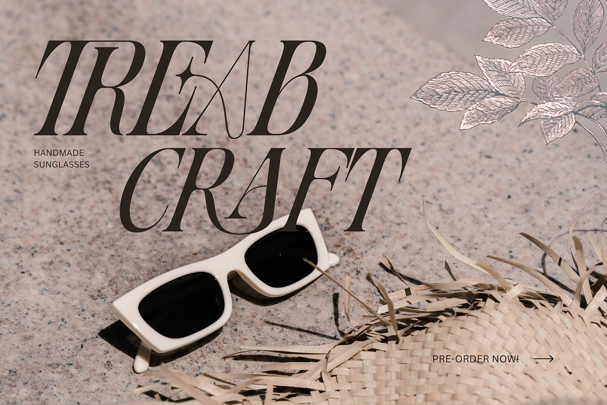 Moshra Aesthetic - Modern Logo Font, a Serif Font by Nirmana Visual (Photo 6 of 10)