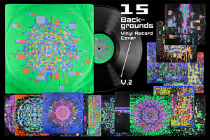 Pixel Glitch - Backgrounds v.2, a Graphic by 159room.studio