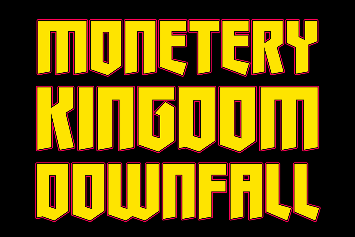 Qronix – Modern Blackletter, a Blackletter Font by Griyo Type (Photo 9 of 10)