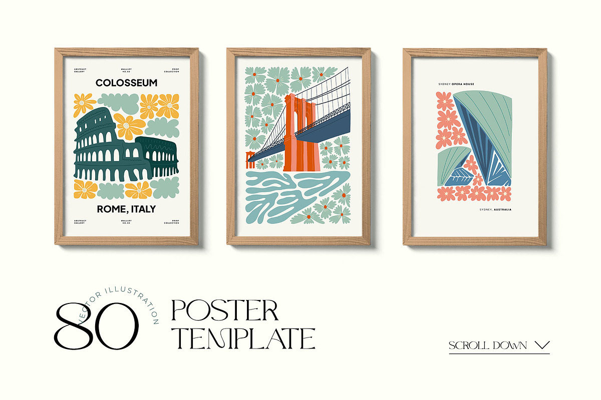 Modern Travel | Wall Art Creator, an Object Graphic by Leleka.Store (Photo 4 of 15)