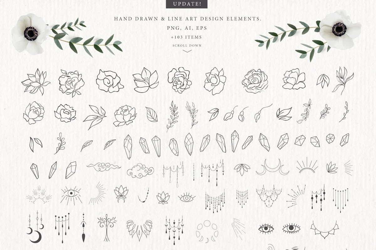 UPDATE! Mystical Moon Trendy Designs, a Decorative Illustration by Designwork (Photo 22 of 23)