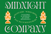 Midnight Modern Display Serif, a Serif Font by timelesstype.co (Thumbnail 1 of 20)