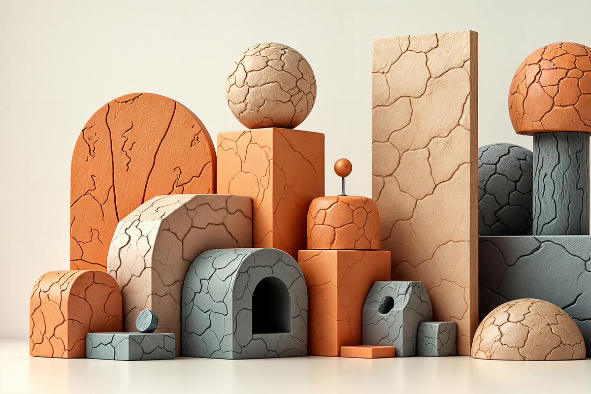 Abstract Geometric 3D Shapes, an Object Illustration by StockVerse Creative (Photo 3 of 7)