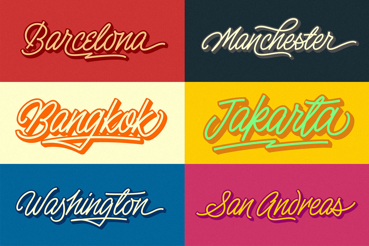 Silent Fighter - 3D Layered Font preview 7