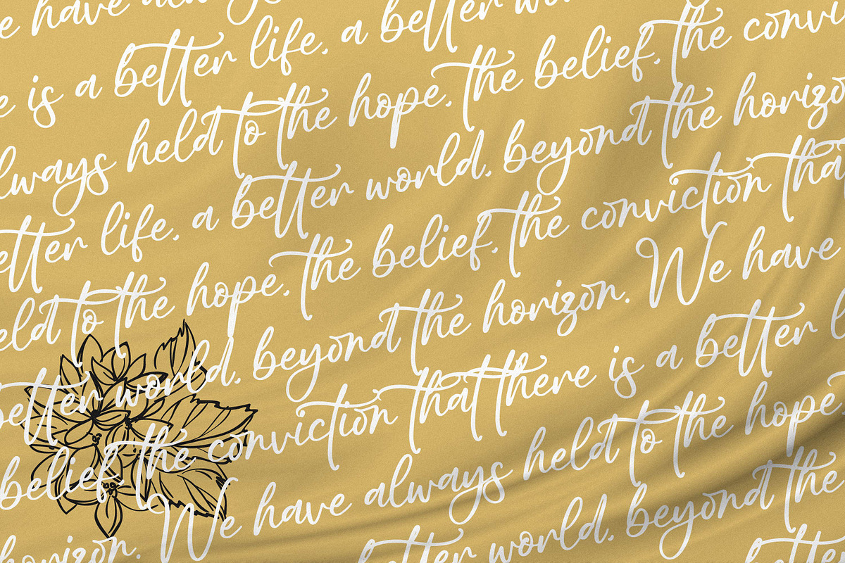 Realmejo Bellame, a Script Font by Integritype Studio (Photo 13 of 15)