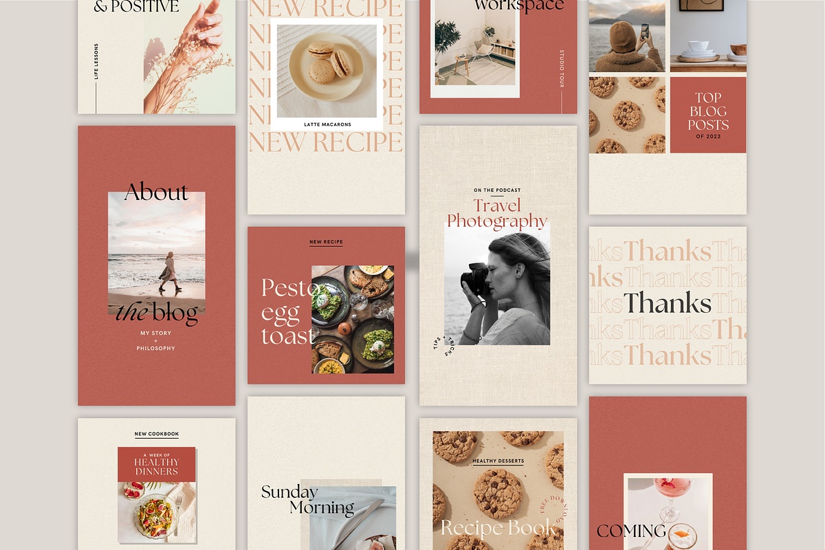 Canva Instagram Kit, a Social Media Template by Rose & Co. (Photo 4 of 9)
