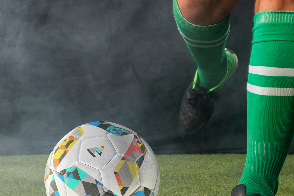 Soccer Ball Animated Mockup, a Merchandise Mockup by rebrandy (Photo 9 of 14)