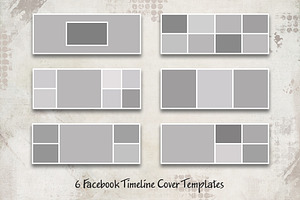 Facebook timeline cover templates, a Social Media Template by HappyNews