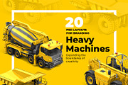 20 PSD Heavy Machines Mockup 360 #04, a Product Mockup by ARKS ACADEMY (Thumbnail 1 of 6)